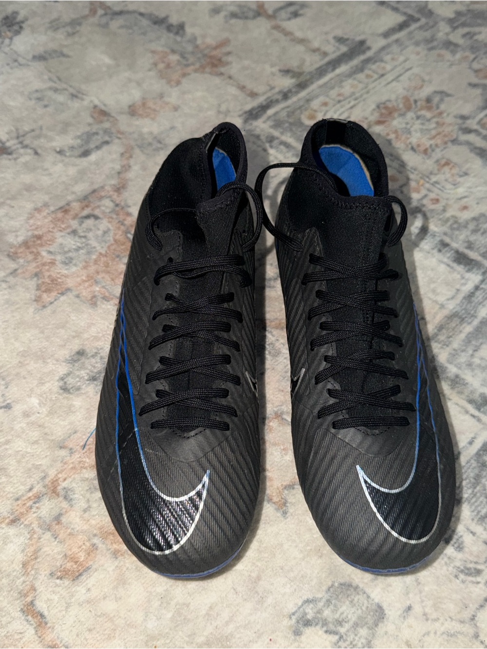 Men's Black nike Soccer Cleats